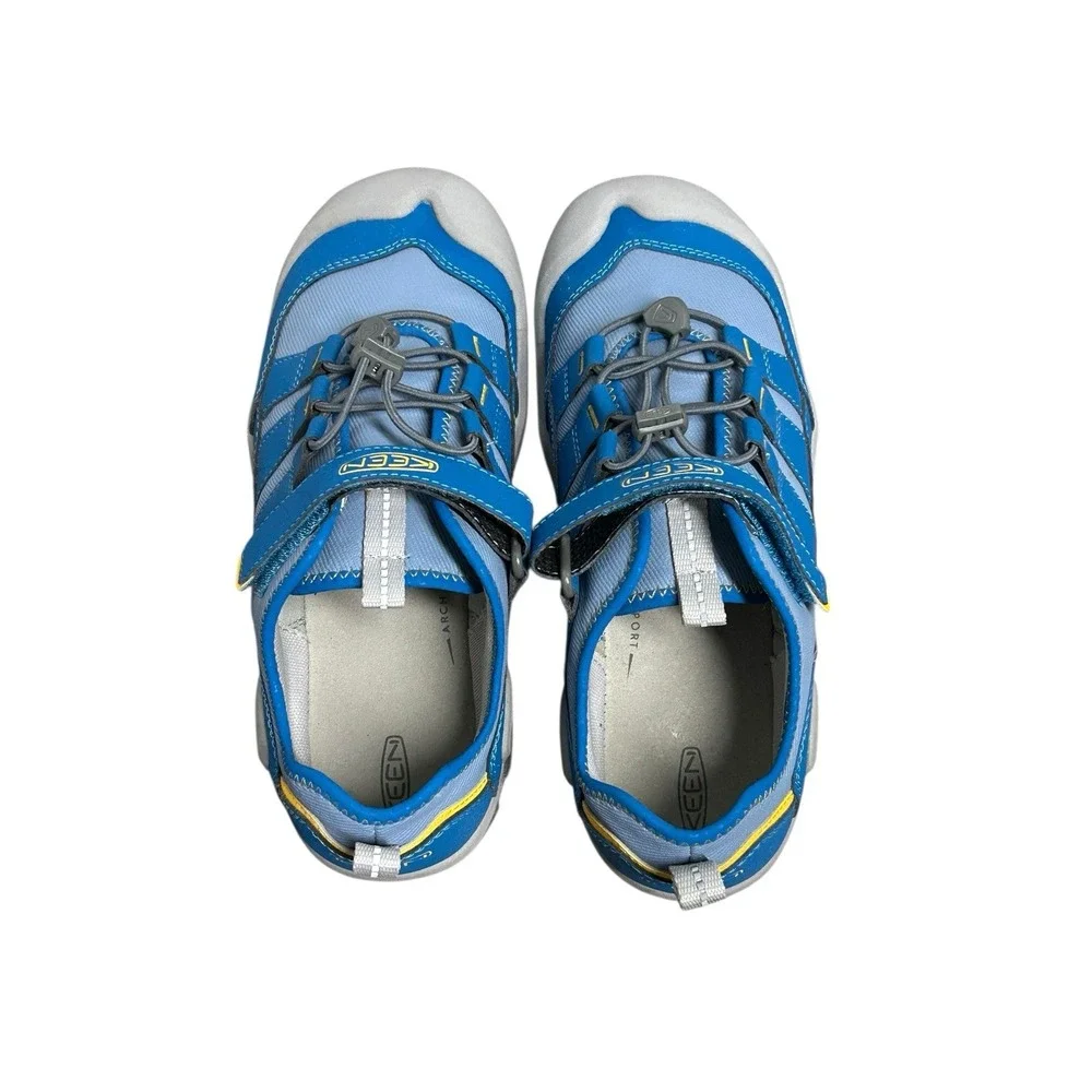Keen Knotch Hollow Kids Youth Size 5 Shoes Outdoors Hiking Sneaker Washable Blue